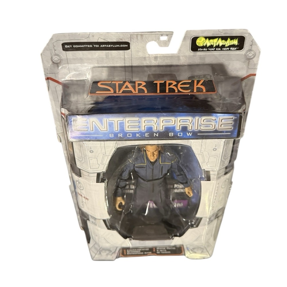 Star Trek Enterprise Broken Bow Capt. Jonathan Archer & Lieut. Malcolm Reed Lot - Picture 5 of 12